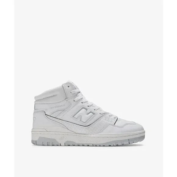 New Balance Bb650 BB650RWW Sneaker Men's White Leather Low Top Lifestyle NR6706 - Picture 7 of 7